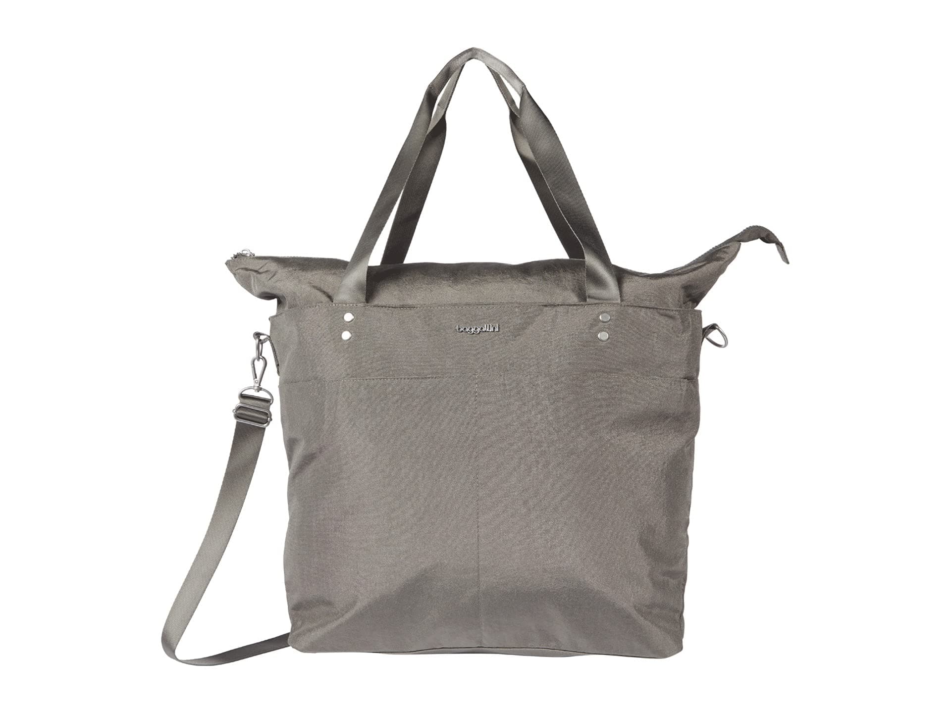 Baggallini Large Carryall Tote — cor Cinza