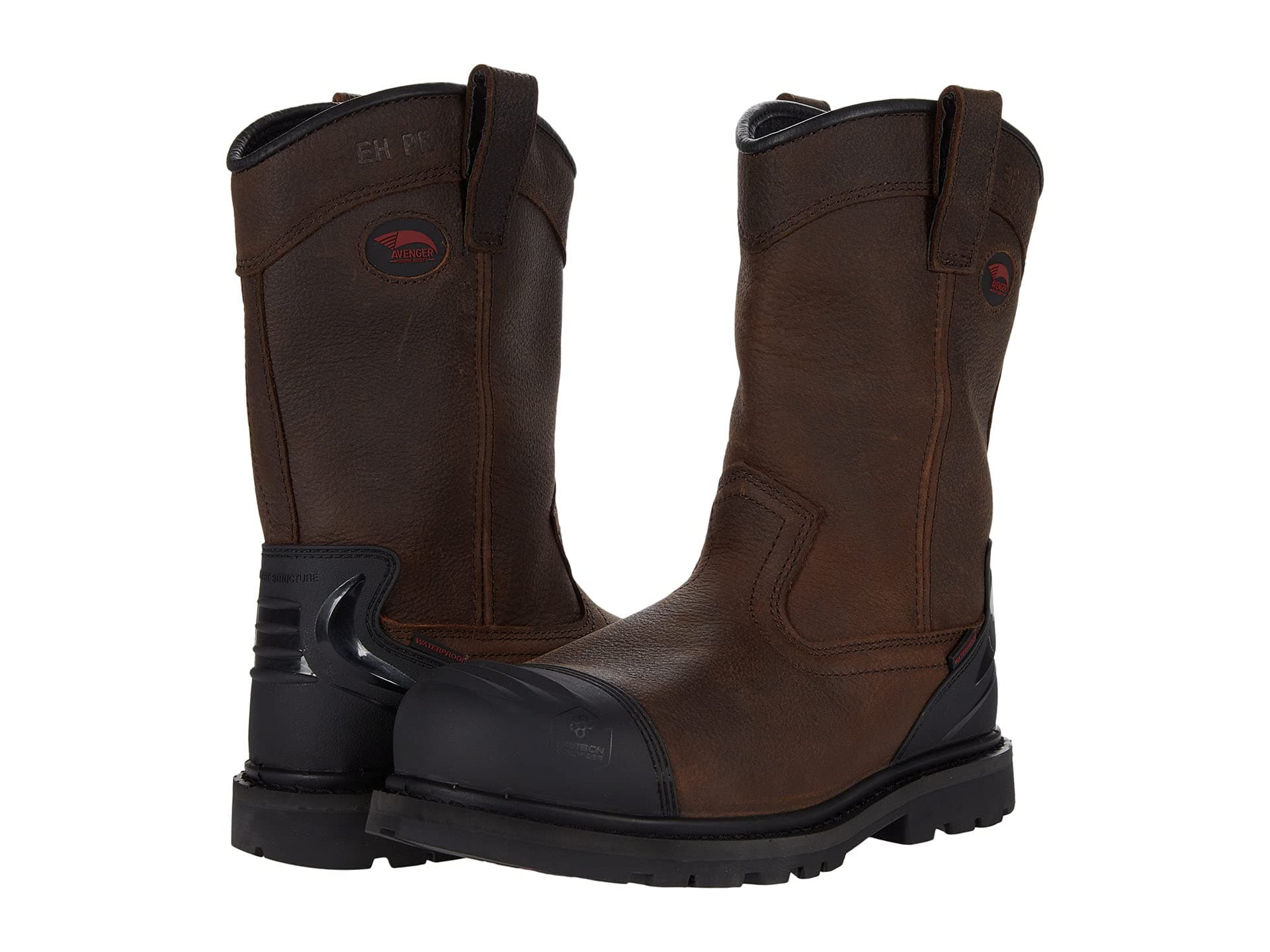 Avenger Work Boots Hammer Pull On CT — vista principal