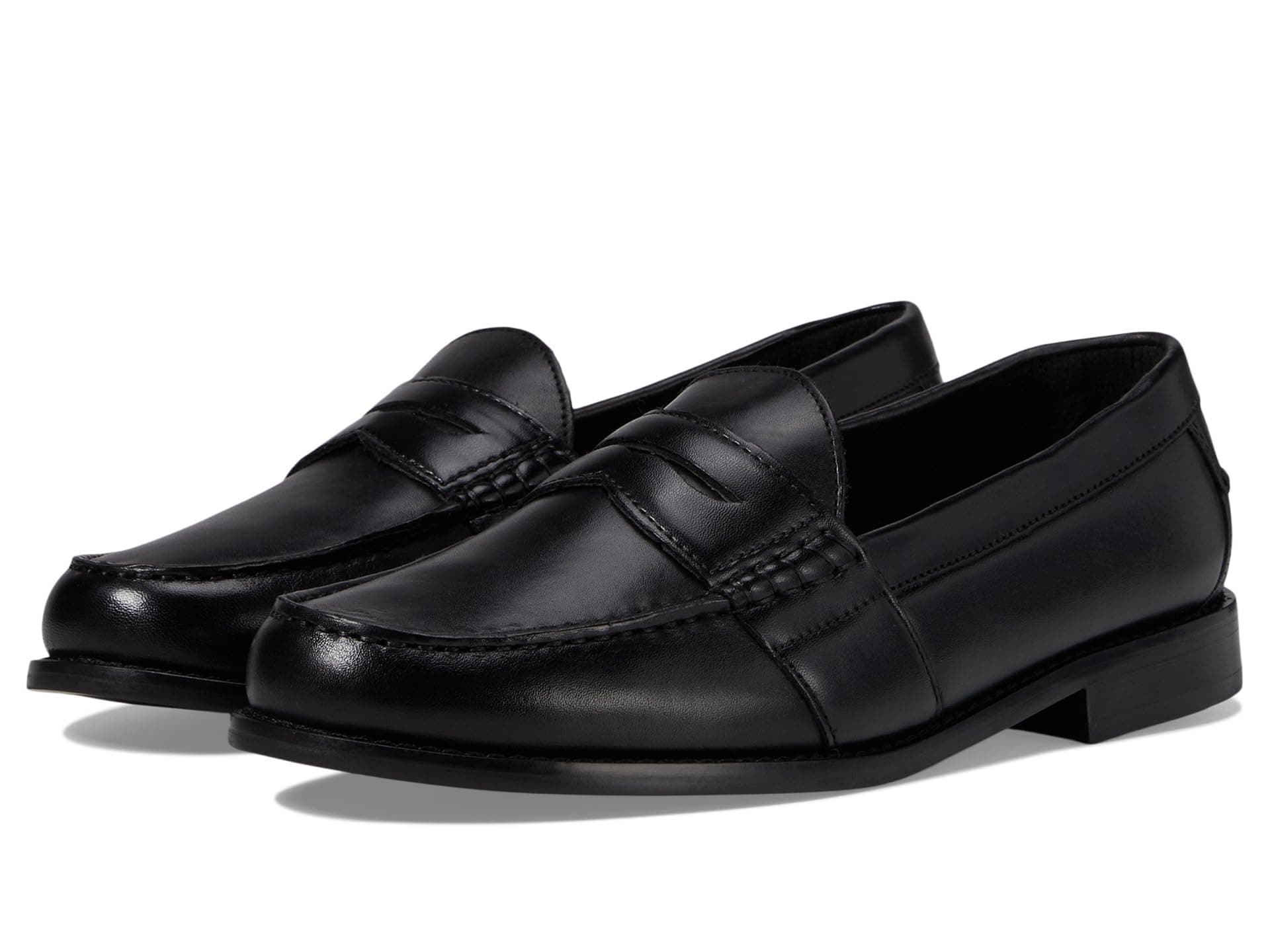 Nunn Bush Noah Beef Roll Penny Loafers — cor Preto