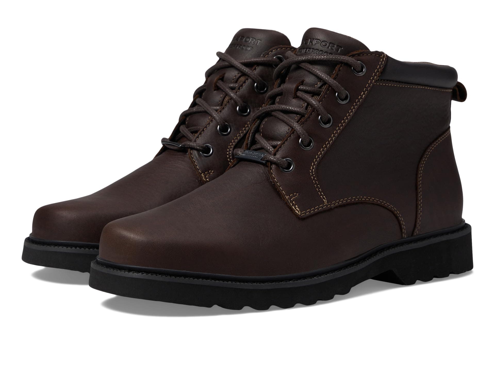 Rockport Northfield Waterproof Boots — cor Marrom