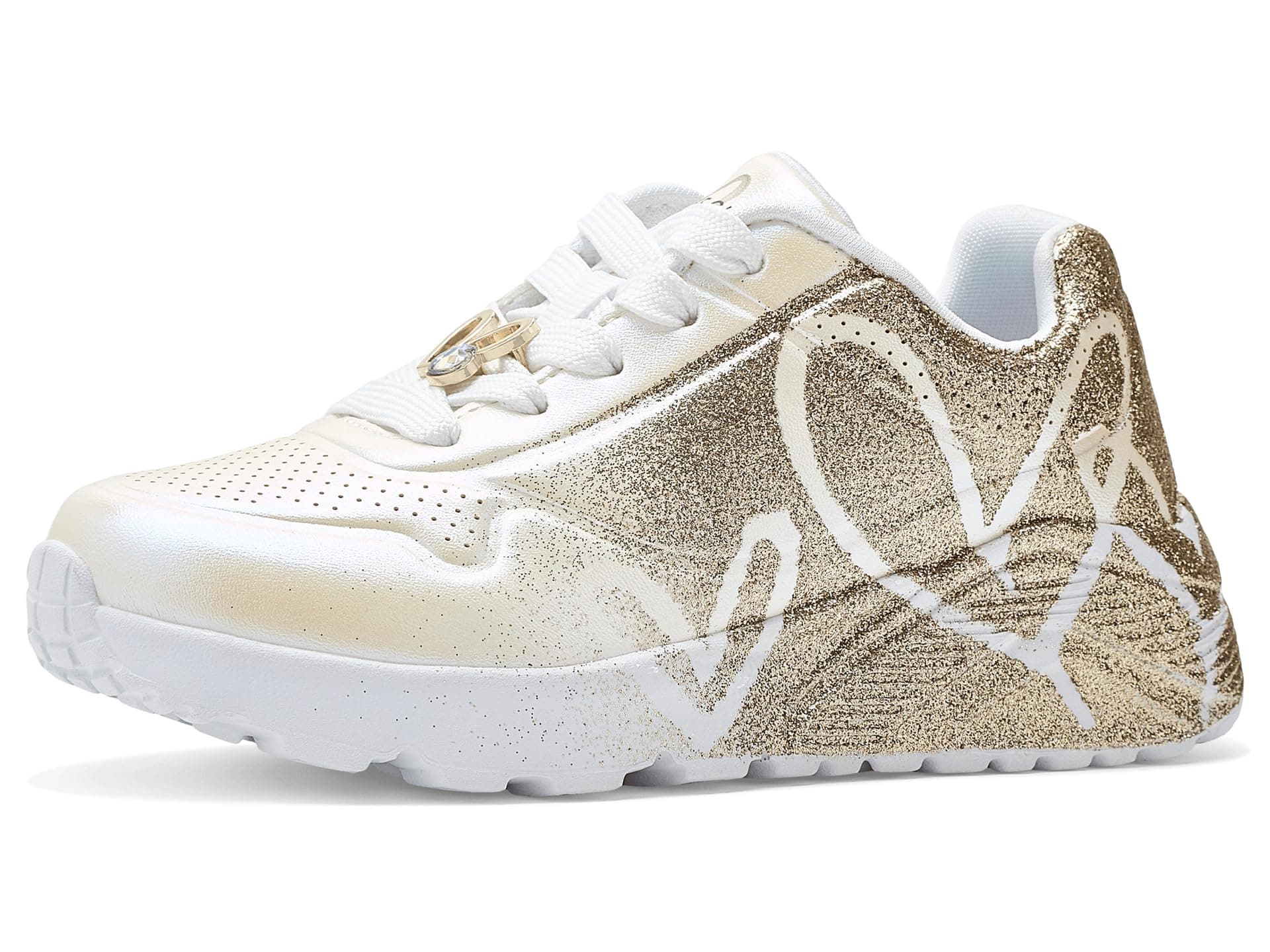 SKECHERS KIDS X James Goldcrown-Uno Lite-Heartdust Forever 310814L (Little Kid/Big Kid) — vista principal
