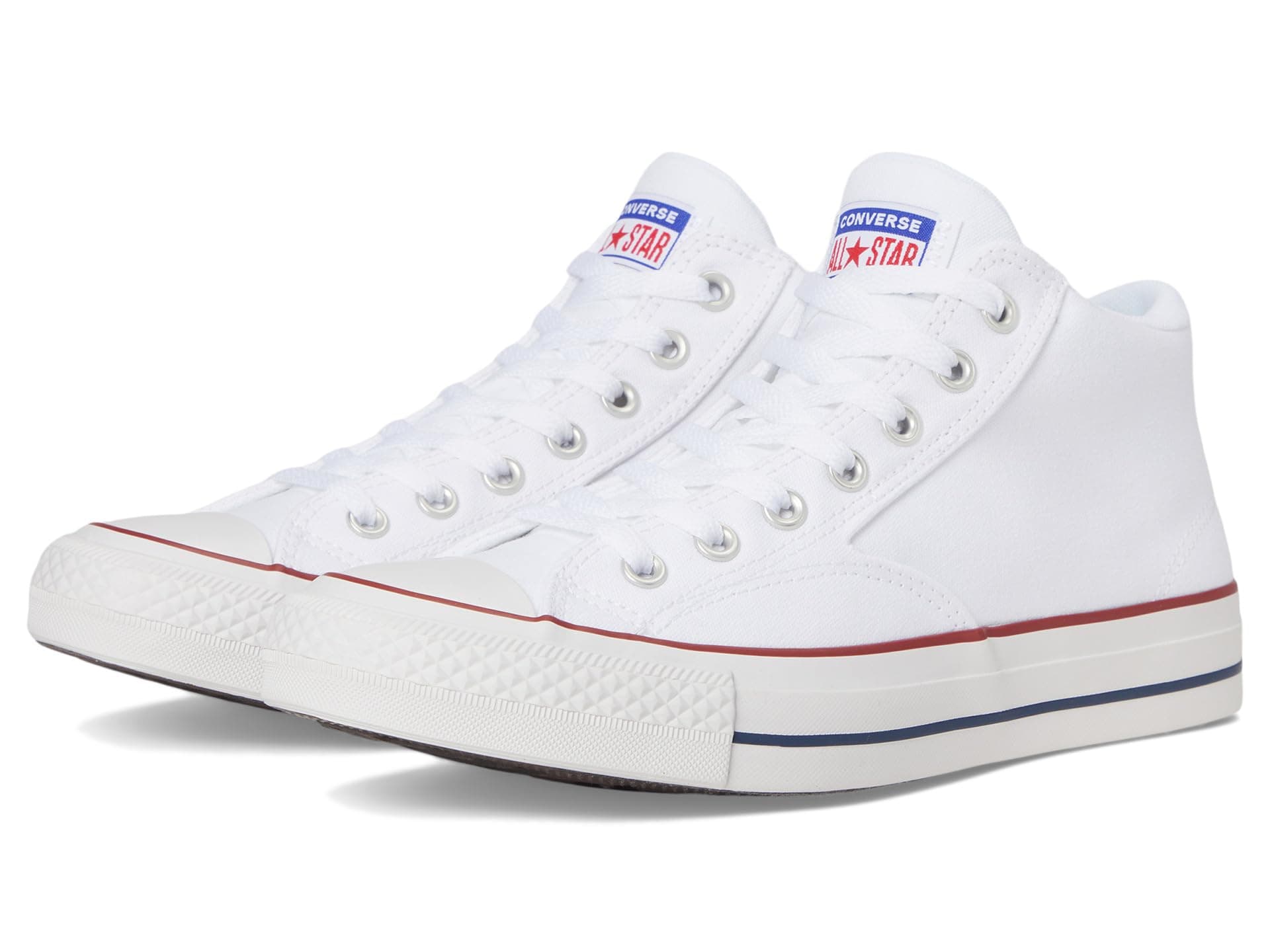 Converse Chuck Taylor All Star Malden Street Mid Top Sneakers — cor Branco