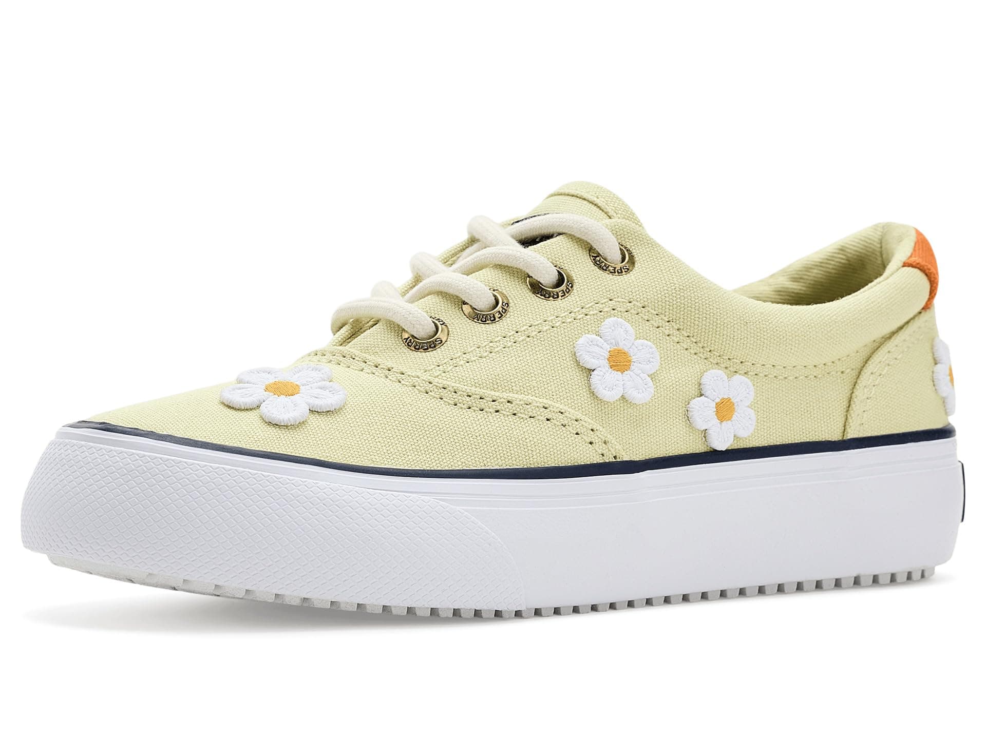 Sperry Kids CVO Platform (Little Kid/Big Kid) — cor Amarelo