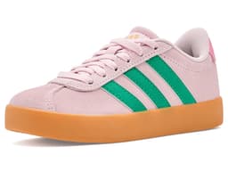 adidas Kids VL Court 3.0 Shoes (Little Kid/Big Kid) — cor Pink