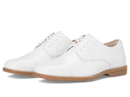 Florsheim Kids Reveal Cap Toe Ox, Jr. (Toddler/Little Kid/Big Kid) — cor Branco