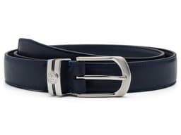 IZOD Golf Stretch Perf Leather Belt — cor Marinho