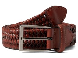 Johnston & Murphy Leather Braided Belt — vista principal