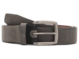Johnston & Murphy Xc4 Burnished Perforated Belt — cor Cinza