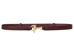 Lauren Ralph Lauren Leather Toggle Skinny Belt — vista principal