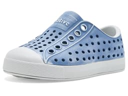 Native Shoes Kids Jefferson Stonewash (Toddler/Little Kid) — cor Azul