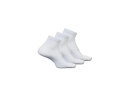 Feetures High Performance Ultra Light Quarter 3-Pair Pack — cor Branco