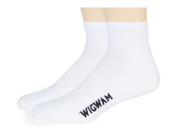 Wigwam Cool Lite Quarter, 2-Pack — cor Branco