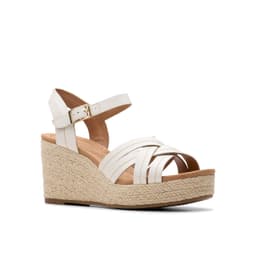 Clarks Sabina Strap — cor Off-white