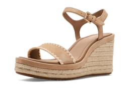 Cole Haan Cloudfeel Asbury Espadrille Wedge Sandals — cor Bege