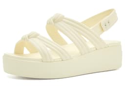 Crocs Brooklyn Knot Low Wedge — cor Off-white