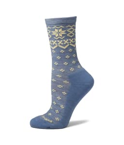 Darn Tough Vermont Shetland Crew Lightweight with Cushion — cor Azul