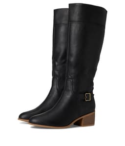 Dr. Scholl's Adeline Zip Tall Boots — cor Preto