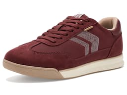 Dr. Scholl's Throwback Retro Lace-Up Shoes — cor Vinho