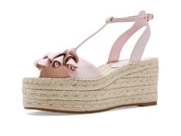 Kate Spade New York Lily Espadrille Wedge Sandals — cor Bege