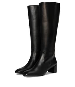 Stuart Weitzman Maeve Zip Boots — cor Preto